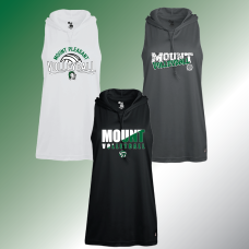 Mount Volleyball Sleeveless Racerback Hoodie